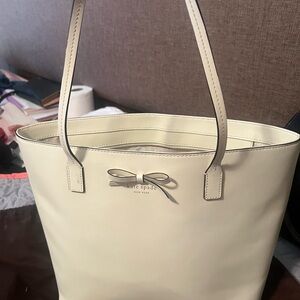 Kate Spade Cream Tote Bag